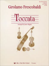 Toccata Orchestra sheet music cover